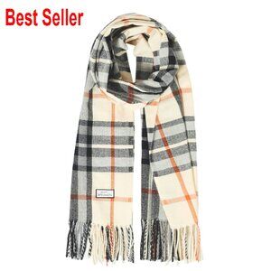 Oversized Blanket Shawl Scarf Soft Classic Tassel Elegant Winter Warm